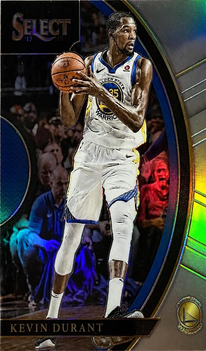 2017 Panini Select Kevin Durant [Silver] #46 card