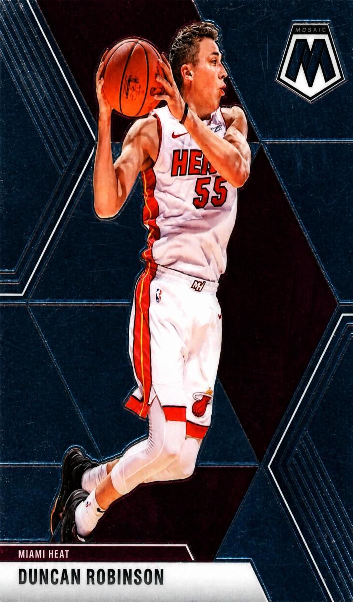 2019 Panini Mosaic Duncan Robinson #170 card