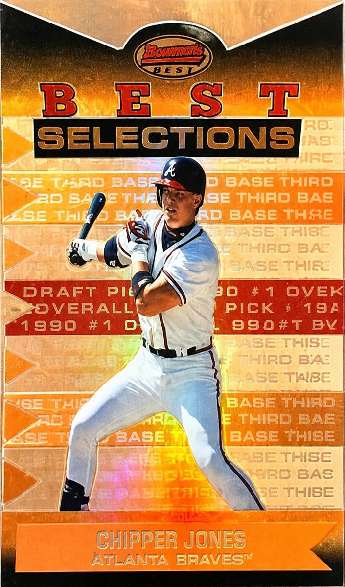2000 Bowman's Best Chipper Jones #BBS11 card