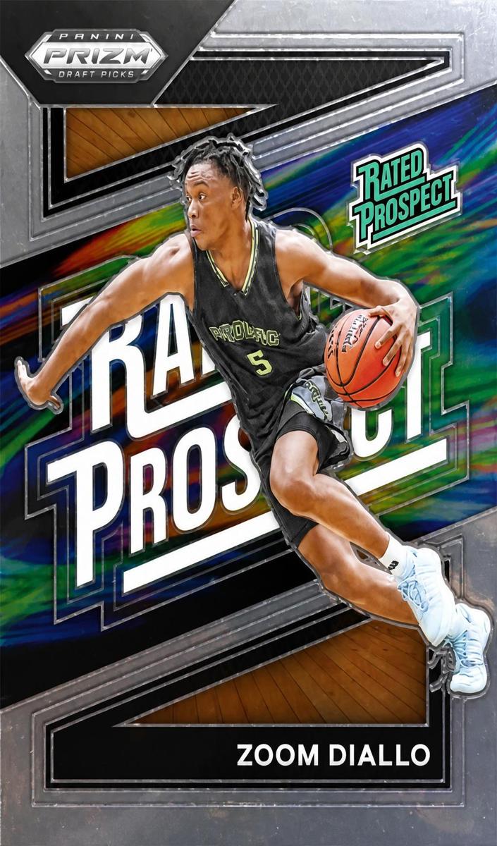 Zoom Diallo 2024 Prizm Draft Picks card