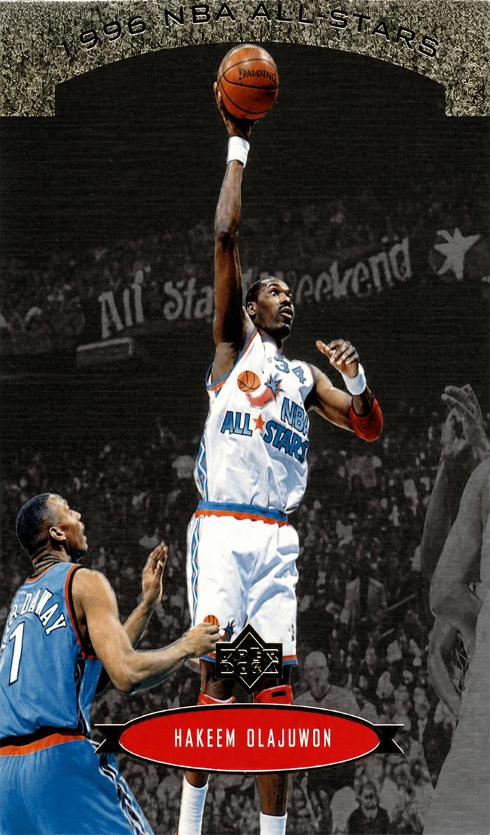1995 Hakeem Olajuwon [Gold] #AS17