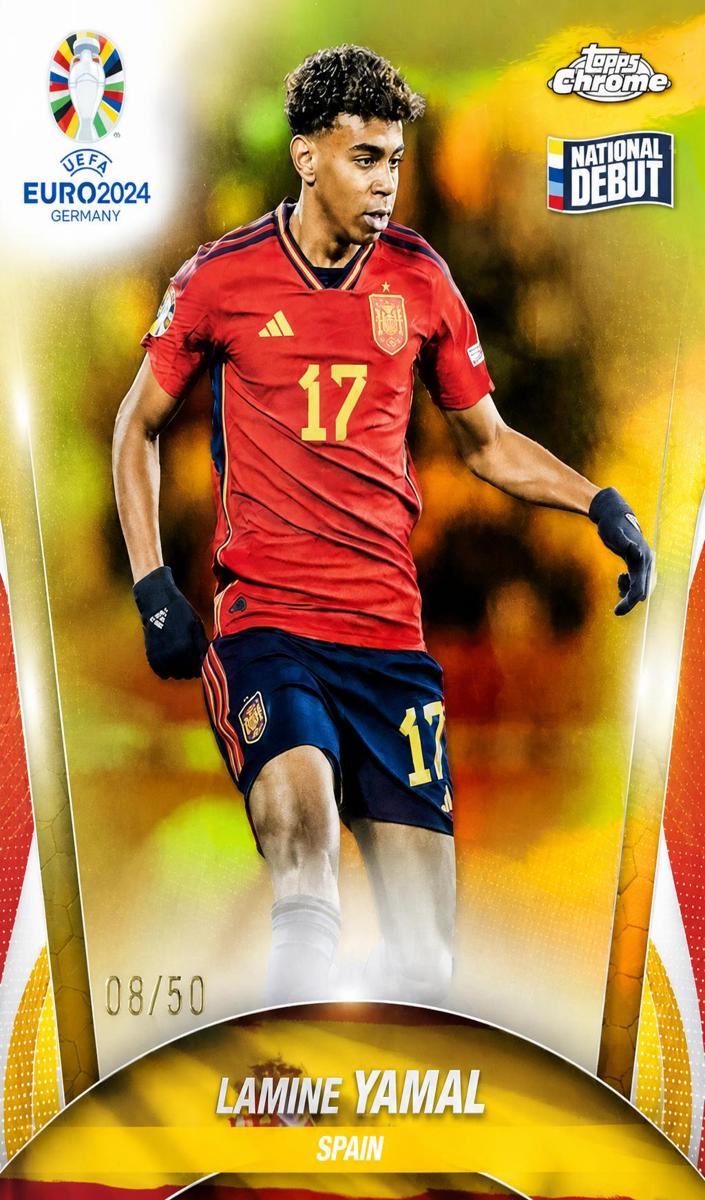2024 Lamine Yamal [Gold Refractor] #17