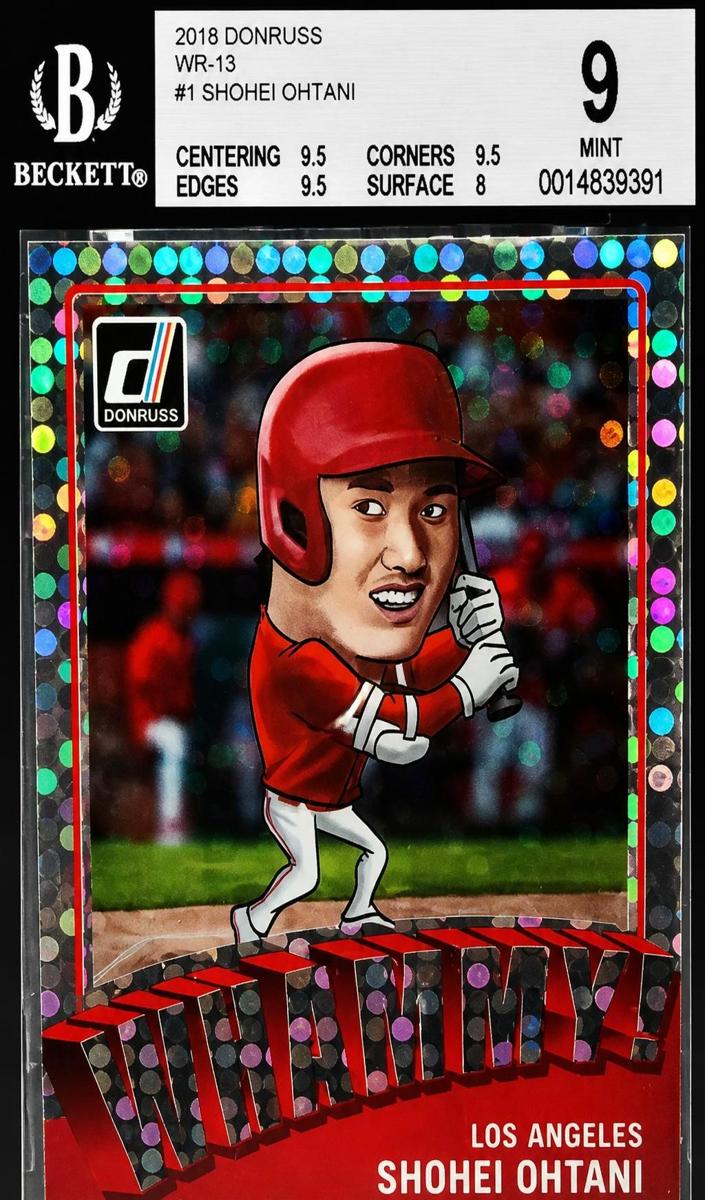 2022 Panini Donruss WHAMMY! #W1 Shohei Ohtani front