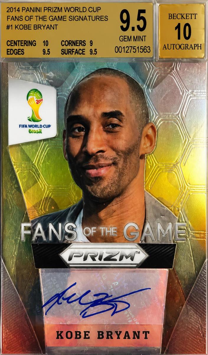 2014 Panini Prizm World Cup Kobe Bryant #1 card