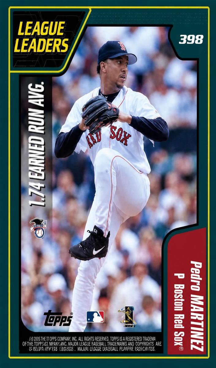 Kevin Brown / Pedro Martinez 2001 Topps League Leaders Baseball
