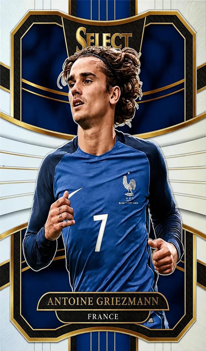 2017 Panini Select Antoine Griezmann [Silver] #81 card