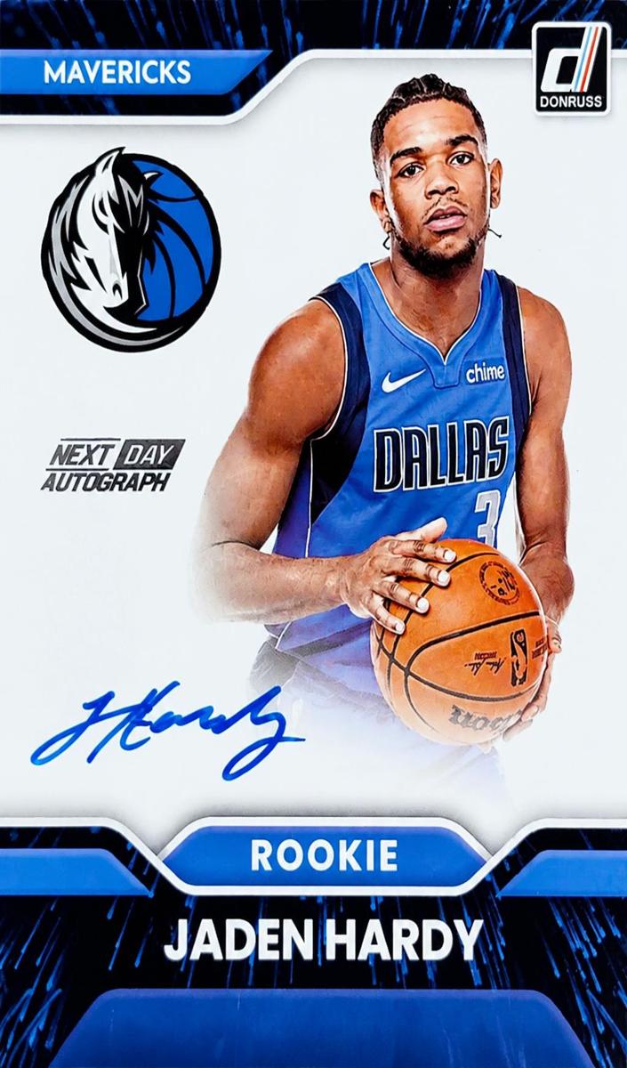 2022 Panini Donruss Jaden Hardy #ND-JHM card