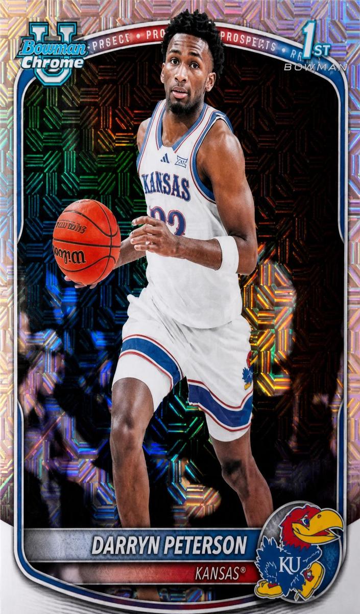 Darryn Peterson 2025-26 Bowman Mega Box Basketball card