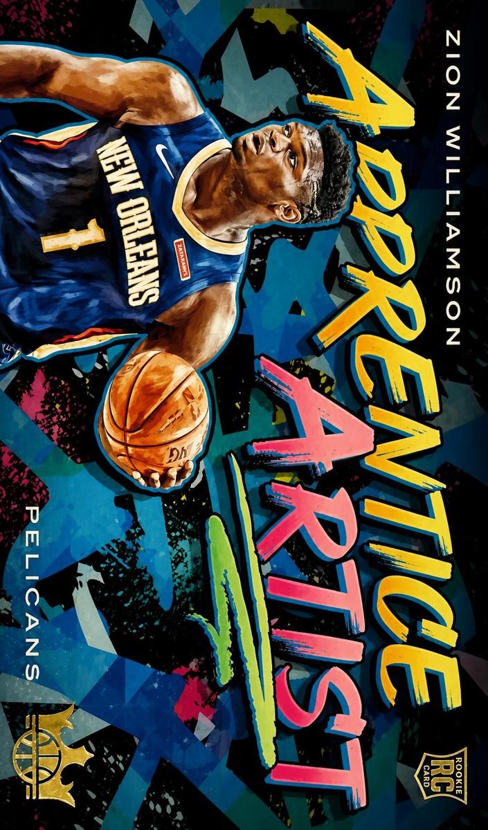 2019 Panini Court Kings Zion Williamson #9 card
