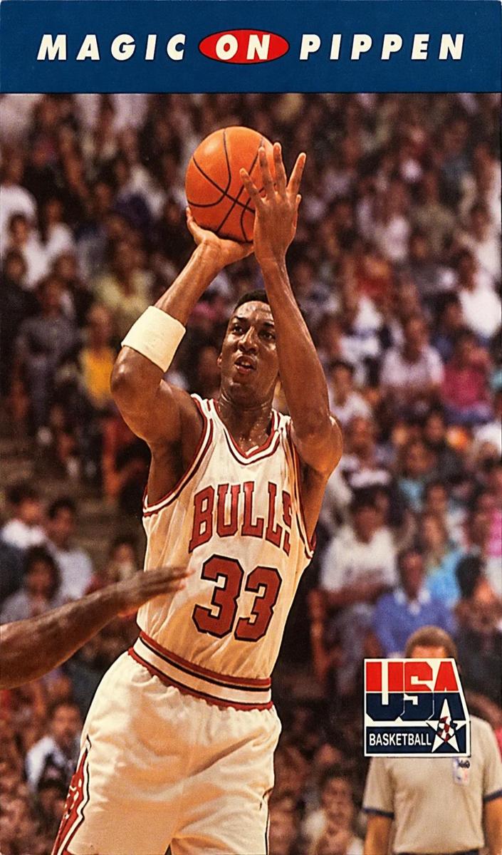 1992 Magic Johnson [On Pippen] #108
