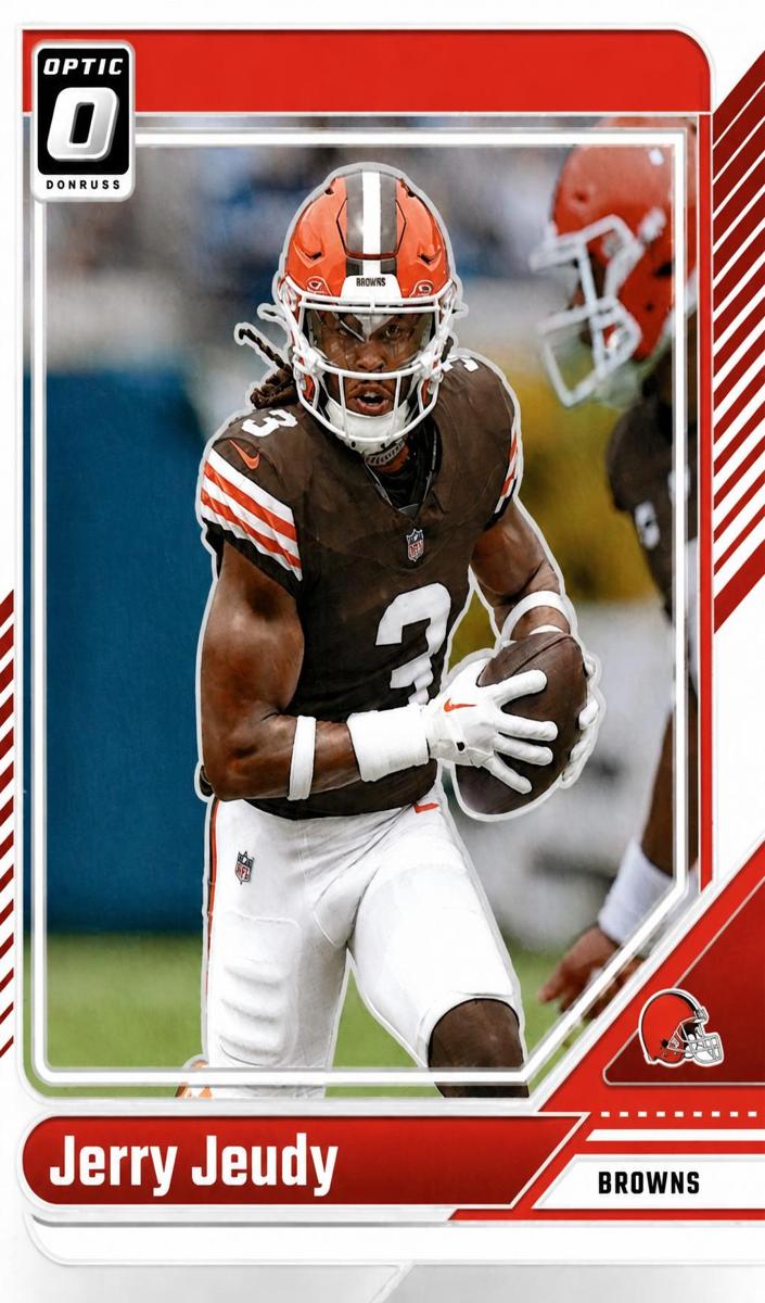 Jerry Jeudy 2024 Donruss Optic Football card