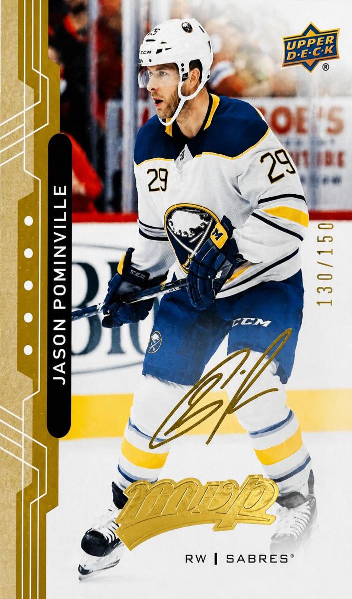 2018 Upper Deck MVP Jason Pominville #182 card