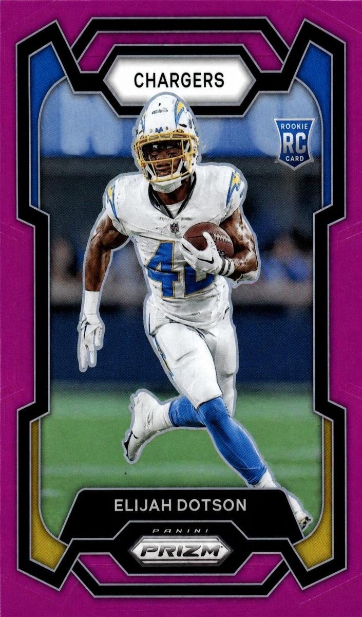 Elijah Dotson 2023 Prizm Football card