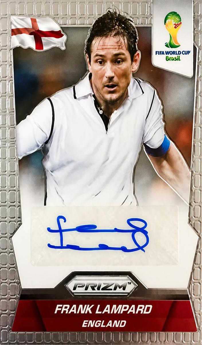 2014 Panini Prizm World Cup Frank Lampard [El Samba] #8 card