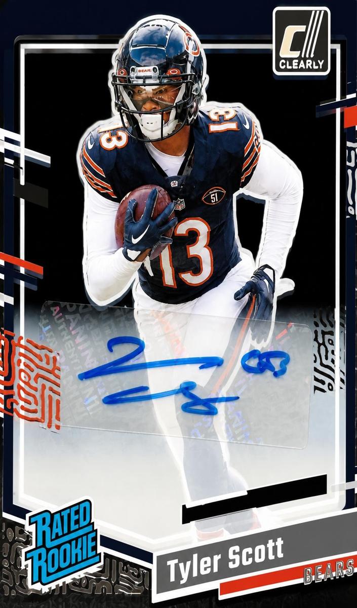 2023 Panini Clearly Donruss Tyler Scott #89 card
