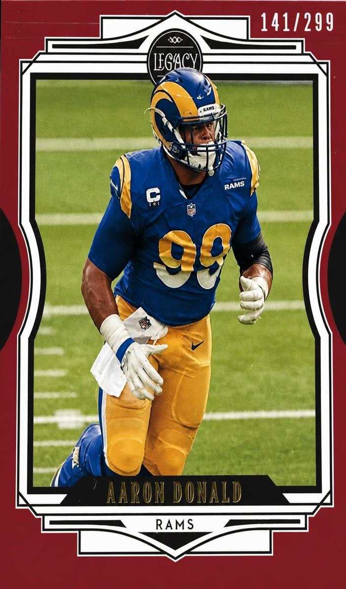 2021 Aaron Donald [Red] #87