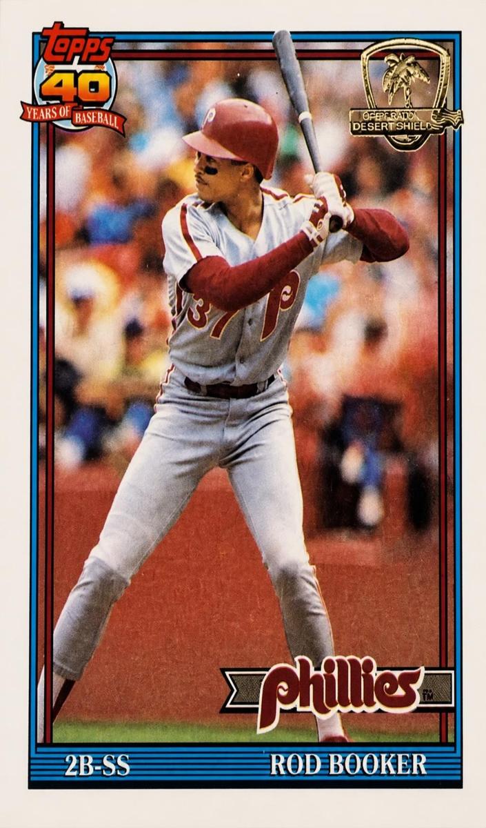 1991 Rod Booker #186