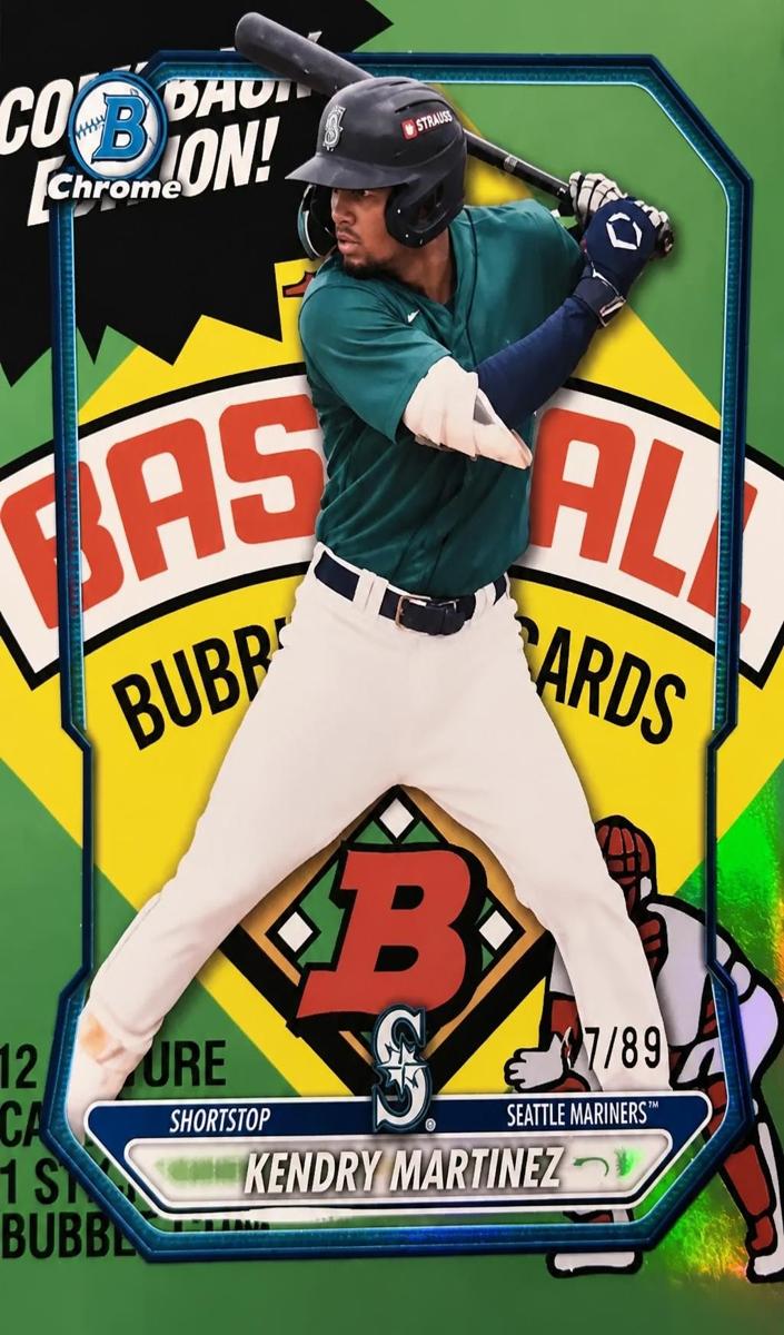 Kendry Martinez 2026 Bowman Baseball card