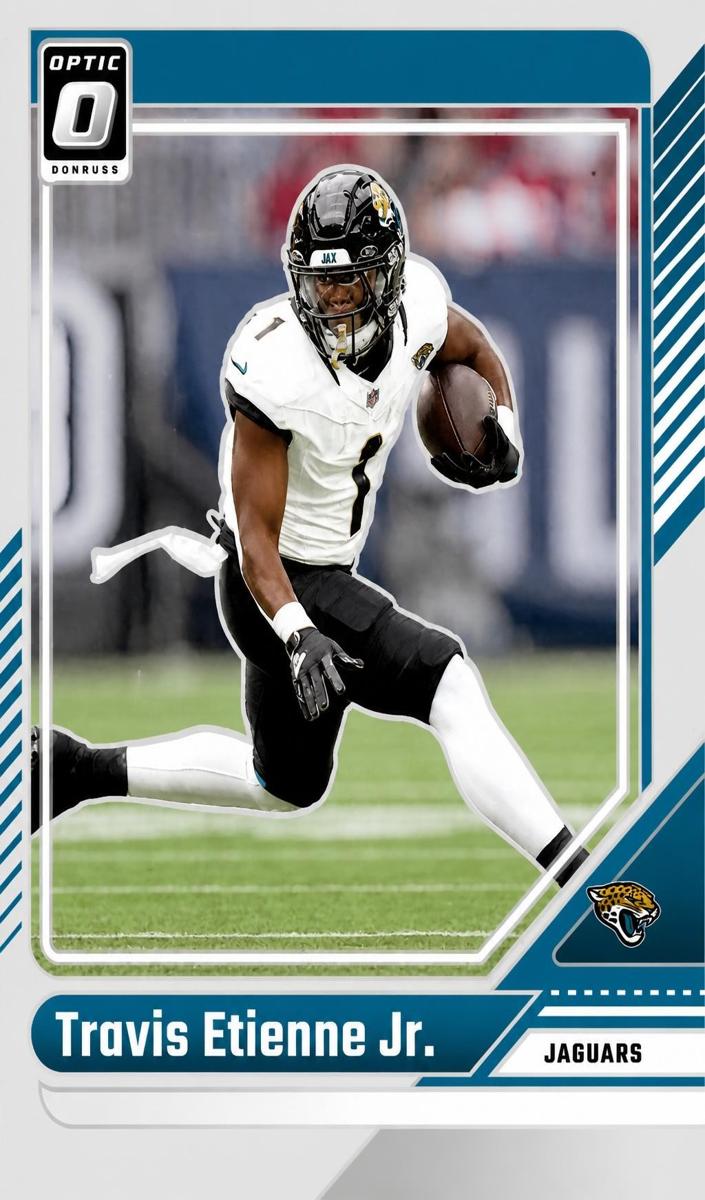Travis Etienne Jr. 2024 Donruss Optic Football card