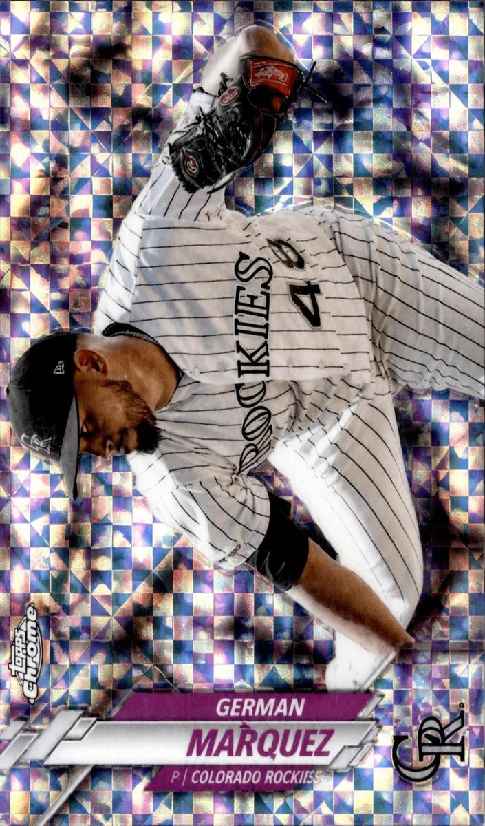 2020 Topps Chrome German Marquez #44 card