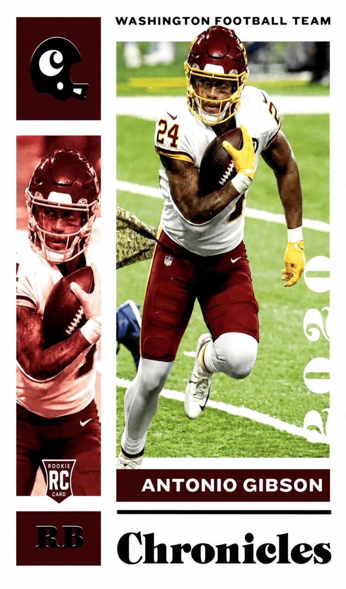 2020 Panini Chronicles Antonio Gibson #100 card