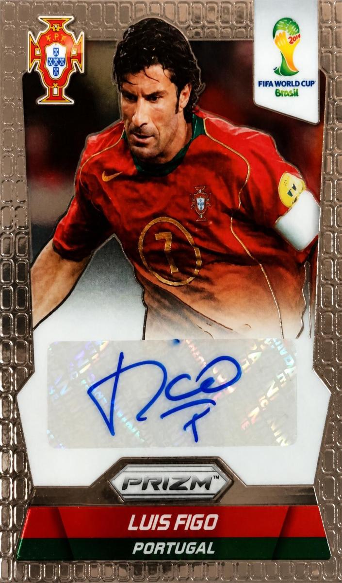 2014 Panini Prizm World Cup Luis Figo #57 card