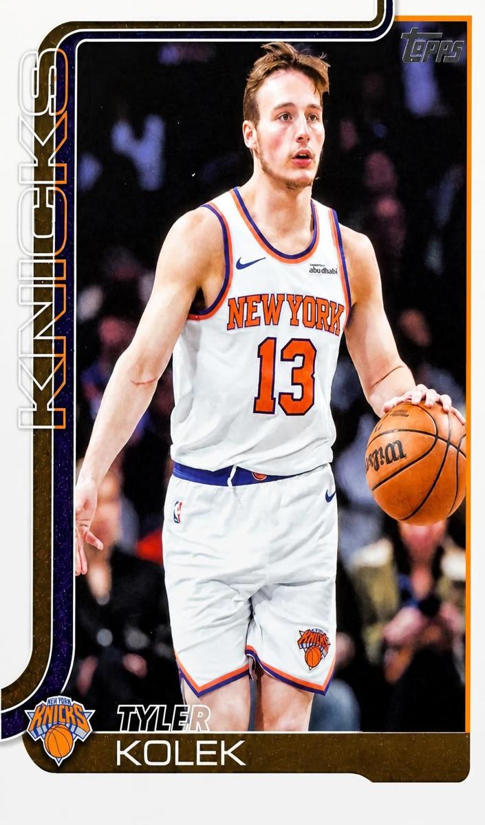Tyler Kolek 2025 Topps Basketball card