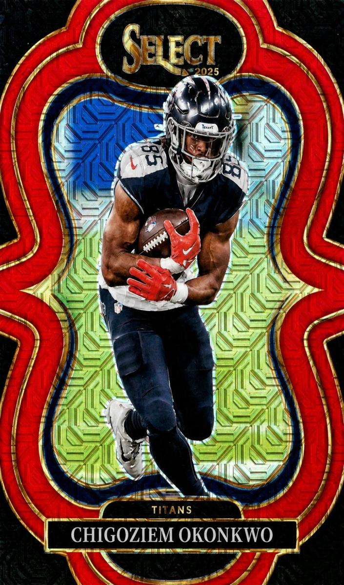 Chigoziem Okonkwo 2025 Select Football card