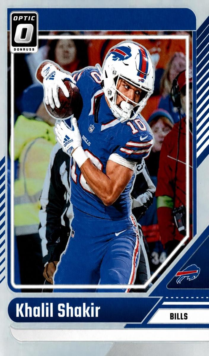Khalil Shakir 2024 Donruss Optic Football card