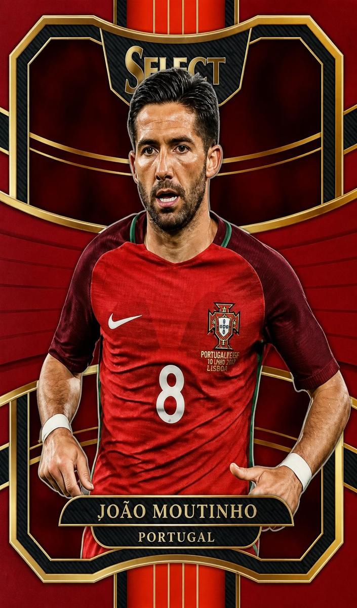 2017 Panini Select Joao Moutinho [Maroon] #49 card