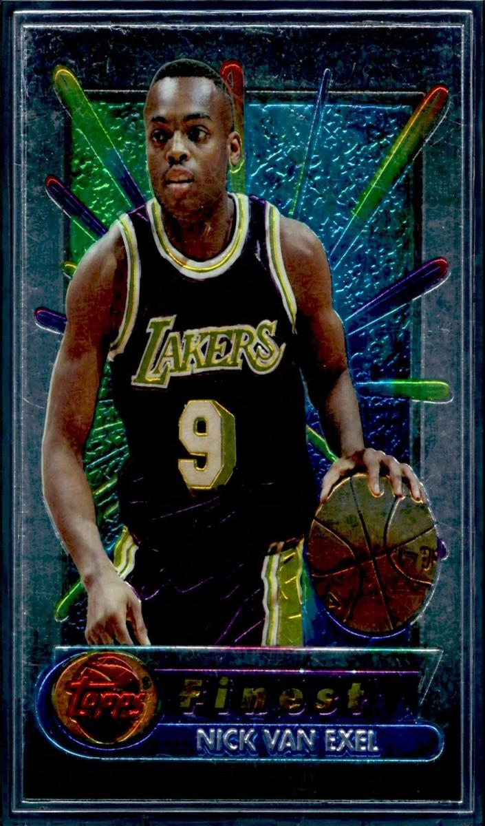 1994 Topps Finest Nick Van Exel #171 card