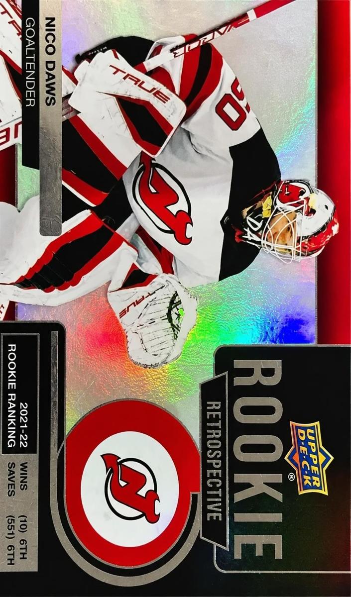 2022 Upper Deck Nico Daws #RR-8 card
