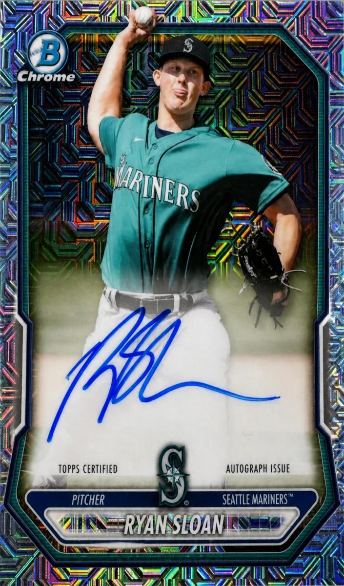 Ryan Sloan 2026 Bowman Mega Box card