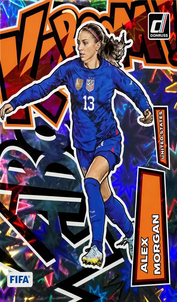 2022 Panini Donruss Kaboom Alex Morgan #20 card