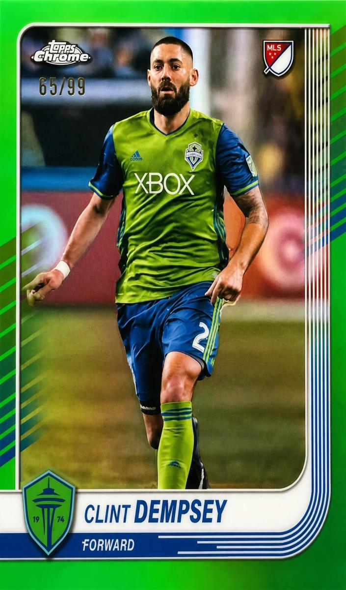 2025 Clint Dempsey [Green Refractor] #150