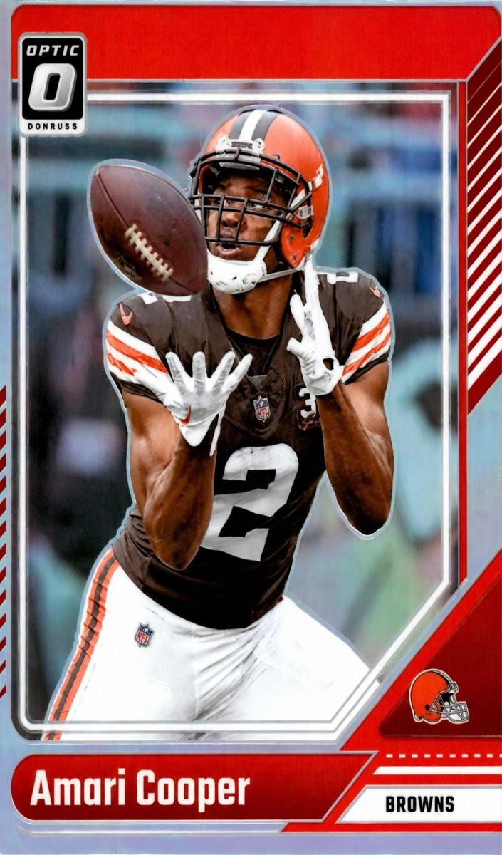 Amari Cooper 2024 Donruss Optic Football card