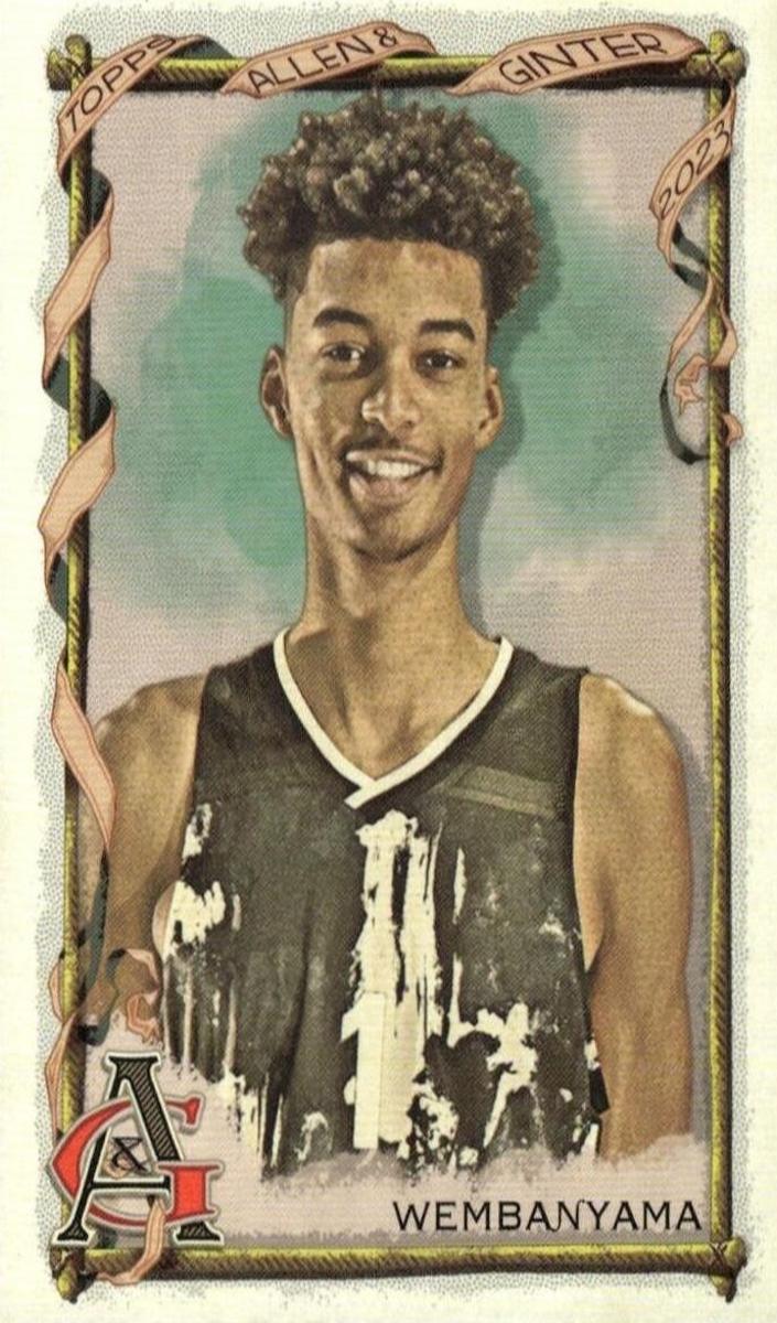 2023 Topps Topps Allen & Ginter White #271 Victor Wembanyama front