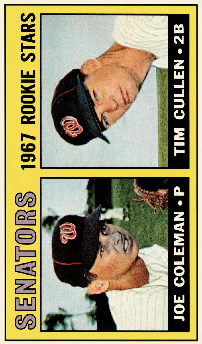 1967 Senators Rookies #167