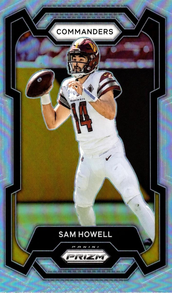 Sam Howell 2023 Prizm Football card