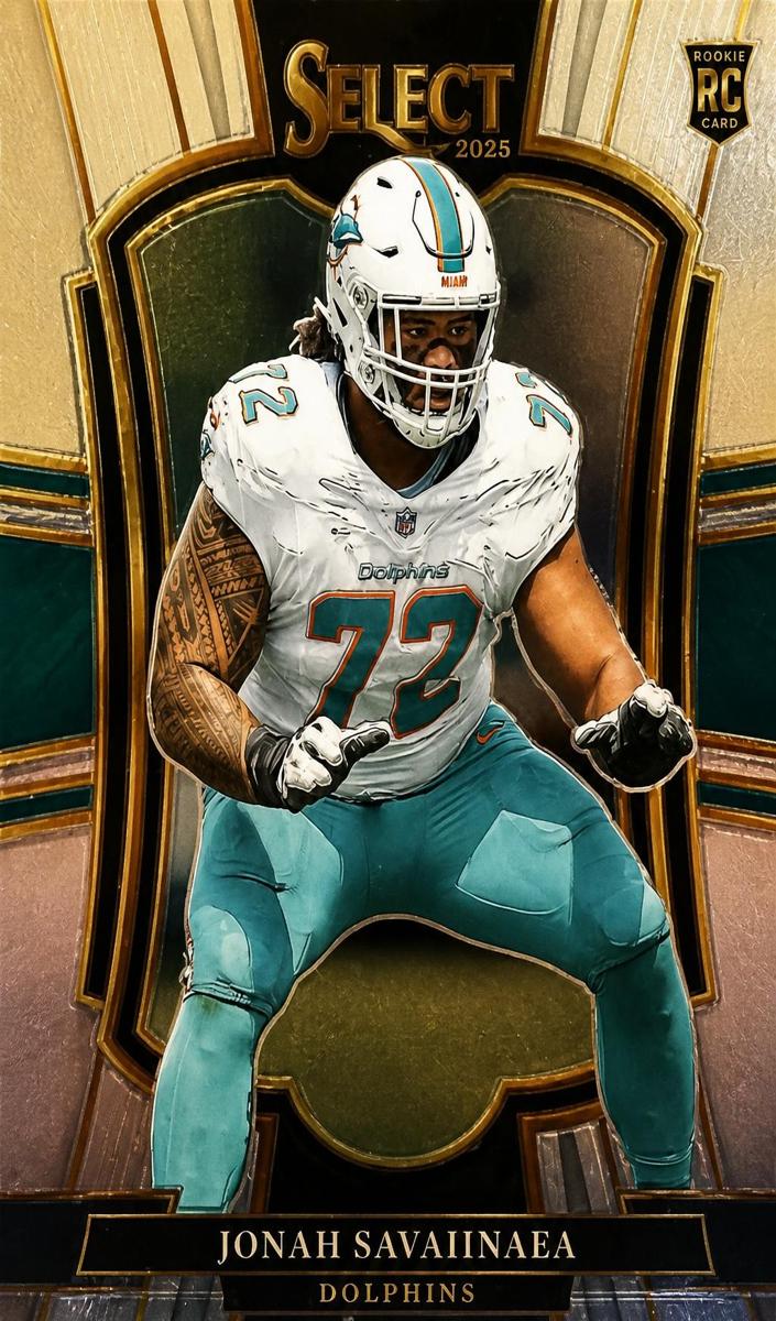 Jonah Savaiinaea 2025 Select Football card