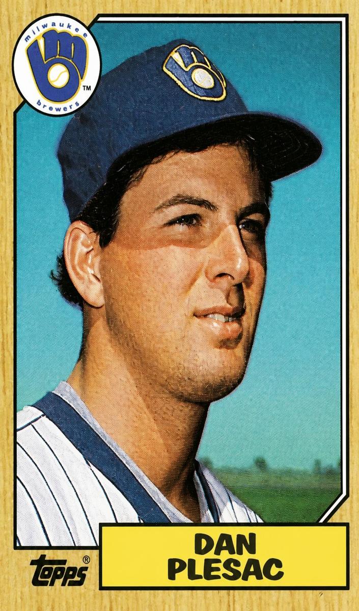 1987 Topps Dan Plesac #279 card