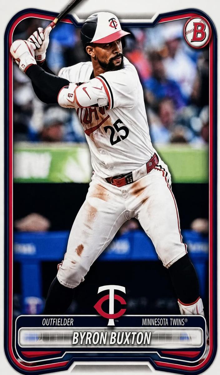 Byron Buxton 2026 Bowman Baseball card