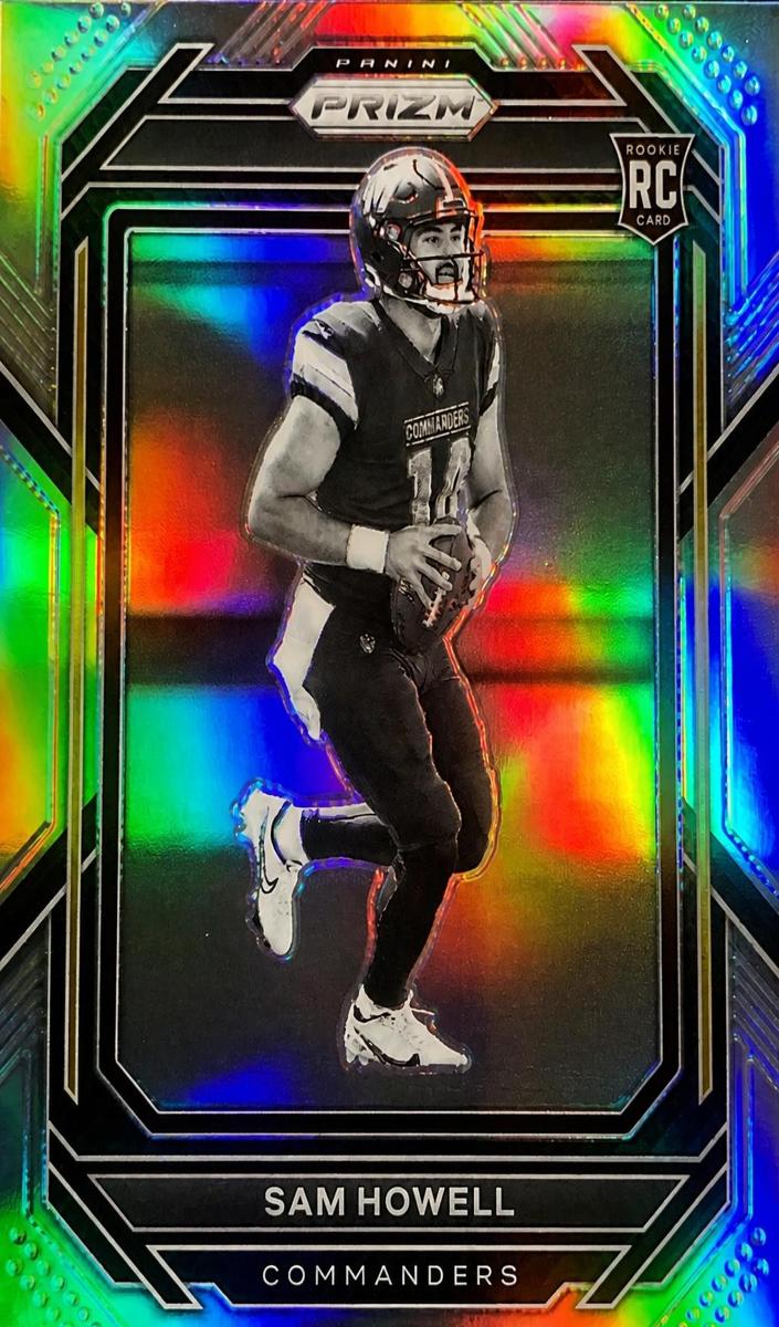 Sam Howell 2022 Prizm Football card