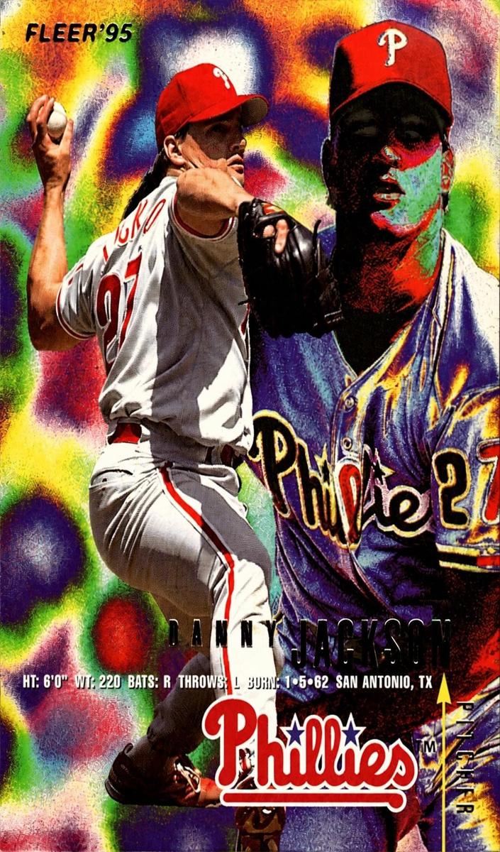1995 Fleer Danny Jackson #395 card