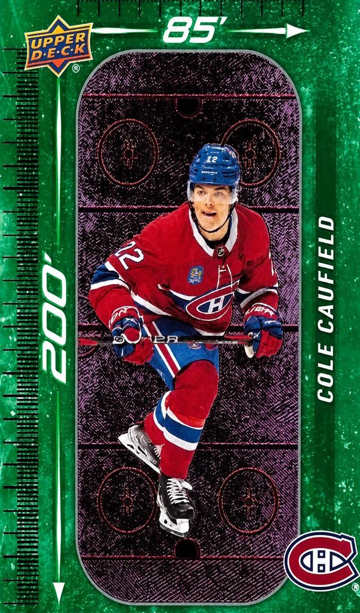 2023 Upper Deck Cole Caufield [Red] #DM-4 card