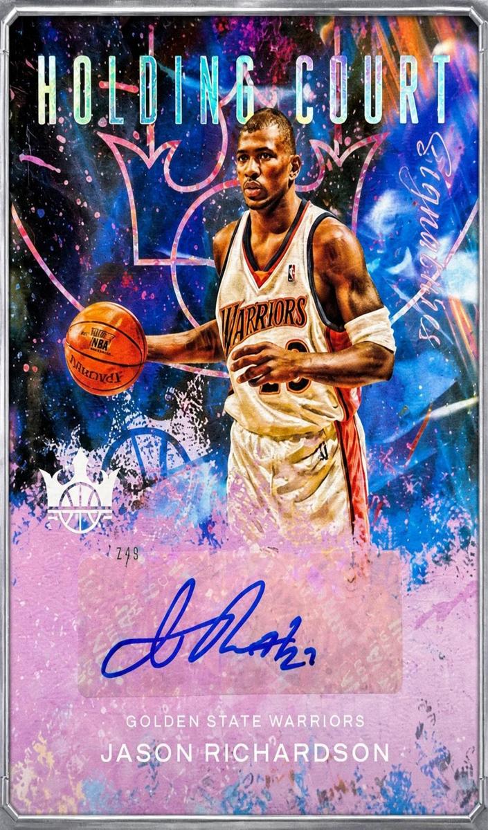 2021 Panini Court Kings Jason Richardson #HC-JRN card