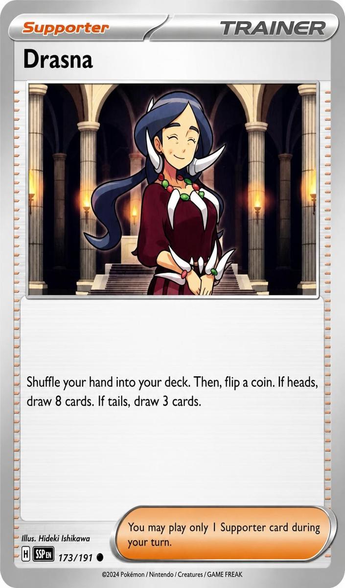 Drasna 2024 Pokemon Scarlet & Violet Surging Sparks