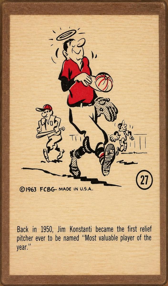 1963 Jim Konstanti #27