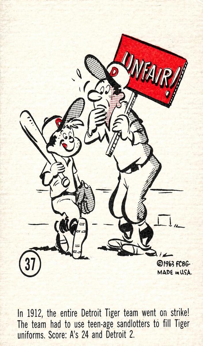 1963 Tiger Team on Strike #37