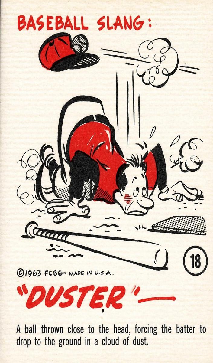 1963 Baseball Slang [Duster] #18